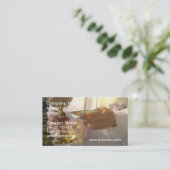 Kommunions-Visitenkarten Visitenkarte (Stehend Vorderseite)