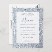 Kommunionsbestätigung der Blaugartenkirche Postkarte (Vorne/Hinten)