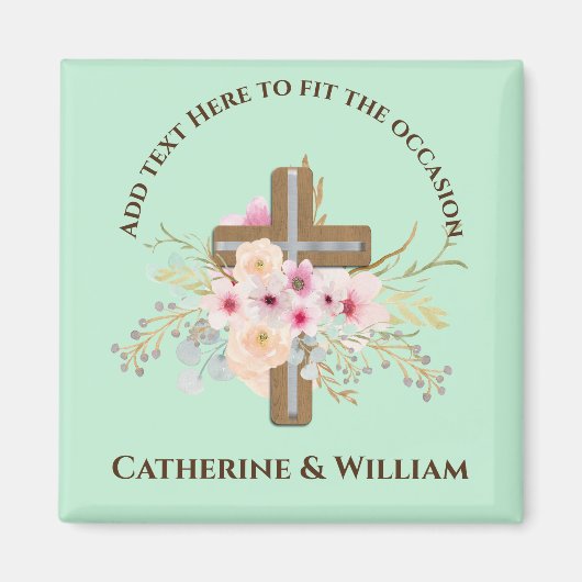 Kommunionsbestätigung für die Taufe des Individuum Magnet (Vorne)