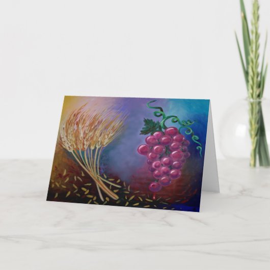 Kommunionskarte Karte (Vorderseite)