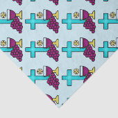 Kommunionsmuster Seidenpapier (Ausschnitt)