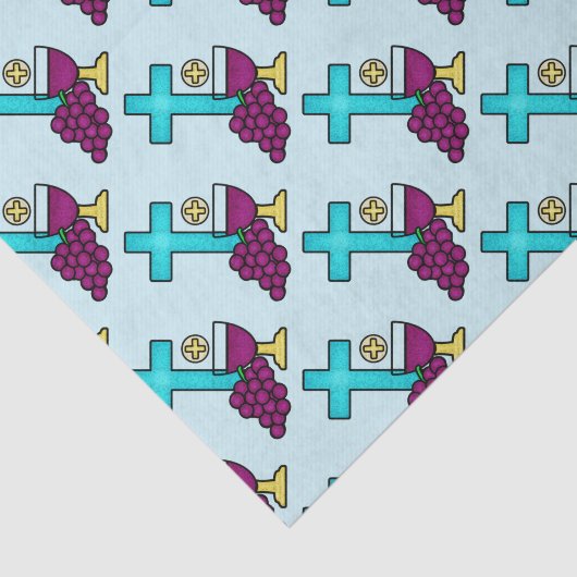 Kommunionsmuster Seidenpapier (Ausschnitt)