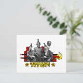 Kommunismus Es ist ein Party Postkarte (Stehend Vorderseite)