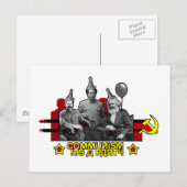Kommunismus Es ist ein Party Postkarte (Vorne/Hinten)