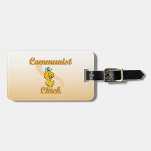 Kommunismus Gepäckanhänger (Vorderseite horizontal)