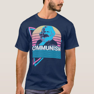 Kommunismus Karl Marx Marxismus Kommunistisch Sozi T-Shirt