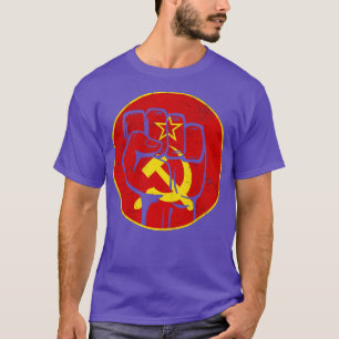 Kommunismus Sowjetunion Gewerkschaft Fausthammer S T-Shirt