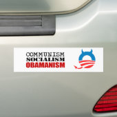 KOMMUNISMUS, SOZIALISMUS, OBAMANISM AUTOAUFKLEBER (Auf Auto)