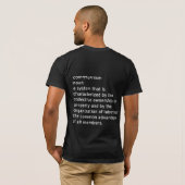 Kommunismus T-Shirt (Schwarz voll)