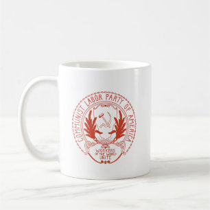 KOMMUNIST-ARBEITSParty VON AMERIKA Kaffeetasse