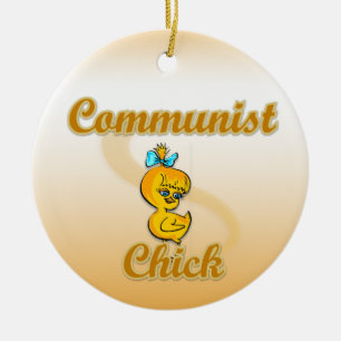 Kommunist Chick Keramikornament