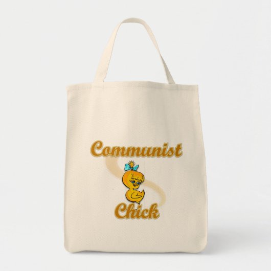 Kommunist Chick Tragetasche (Vorne)