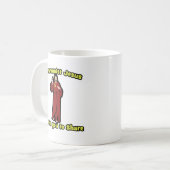 Kommunist Jesus Kaffeetasse (Vorderseite Links)