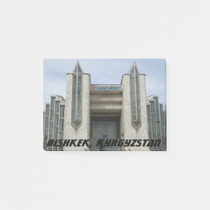 Kommunistische Architektur - Bischkek, Kirgisistan Post-it Klebezettel