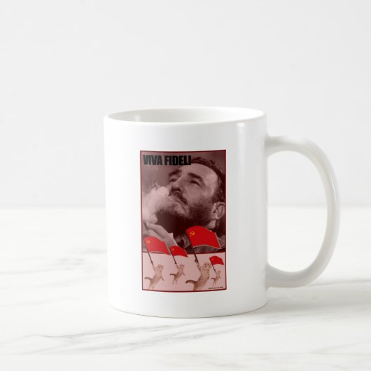 Kommunistische Kätzchen Kaffeetasse (Rechts)