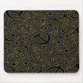 Kommunistische Mäusematten-Dunkelheit Mousepad