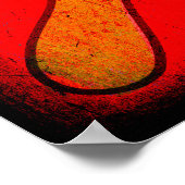 Kommunistische UdSSR Hammer und Sickle Poster (Ecke)