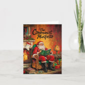 Kommunistische Weihnachtskarte Karte (Vorderseite)