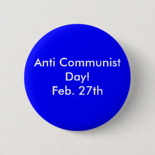 Kommunistischer Antitag! Am 27. Februar Button