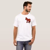 Kommunistischer Esel T-Shirt (Vorne ganz)