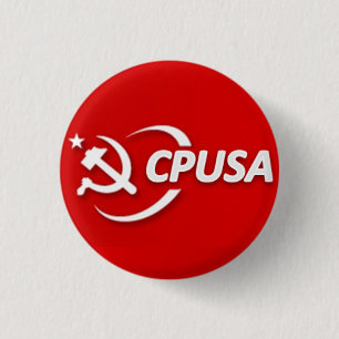 Kommunistischer Knopf des Party-(CPUSA) Button