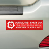 Kommunistischer Party USA-Autoaufkleber Autoaufkleber (Auf Auto)