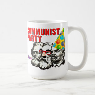 Kommunistischer Partyspoof-lustige Tasse