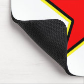 Kommunistischer roter Stern Mousepad (Ecke)