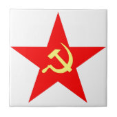 Kommunistischer Stern Fliese (Vorderseite)