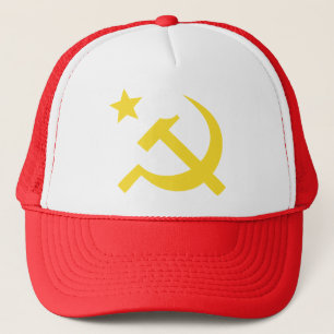Kommunistischer Symbol-Hut Truckerkappe