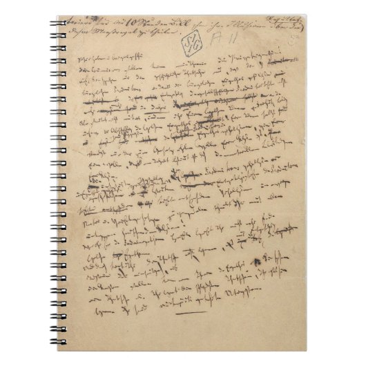 Kommunistisches Manifest-Notizbuch Notizblock (Vorderseite)