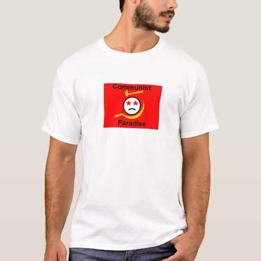 Kommunistisches Paradies T-Shirt (Vorderseite)