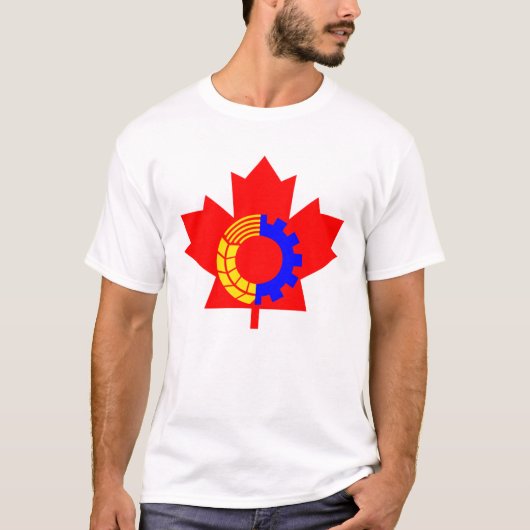 Kommunistisches Party von Kanada T-Shirt (Vorderseite)