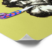 Kommunistisches Party Witzigster Spoof Poster-Zeic Poster (Ecke)