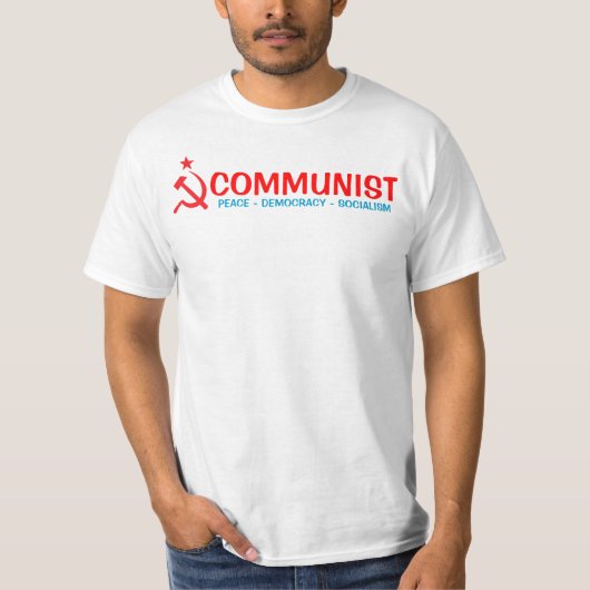 Kommunistisches Shirt (Vorderseite)