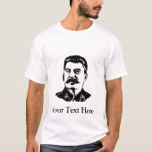 Kommunistisches Stalin-T-Shirt T-Shirt (Vorderseite)