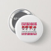 Kommuniziert Candy Speech Language Pathologe Val Button (Vorne & Hinten)