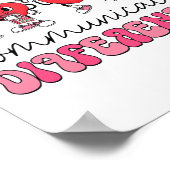 Kommuniziert Candy Speech Language Pathologe Val Poster (Ecke)