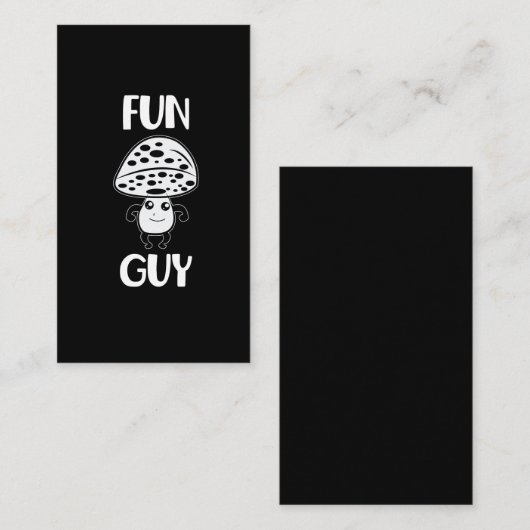 Komödianischer Fun-Typ Visitenkarte (Vorne/Hinten)