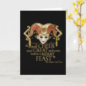 Komödie des Fehlerfestes (Gold-Version) Karte (Gelbe Blume)