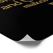 Komödie des Fehlerfestes (Gold-Version) Poster (Ecke)