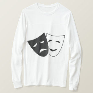 Komödie Tragödie Theater Masken T-Shirt