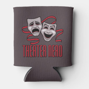 Komödie und Tragödie Theater Nerd Dosenkühler