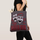 Komödie und Tragödie Theater Nerd Tasche (Von Nahem)