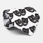 Komödien-Tragödie-Drama-Theater-Masken Krawatte (Gerollt)