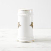 Komödien-Tragödie-Masken TheaterStein goldene Bierglas (Mittel)