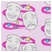 Komödien-und Tragödie-Drama-Masken