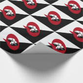 Komödien-und Tragödie-Masken Geschenkpapier (Ecke)