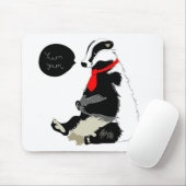 Komödiendachs in der Hals-Krawatte Mousepad (Mit Mouse)