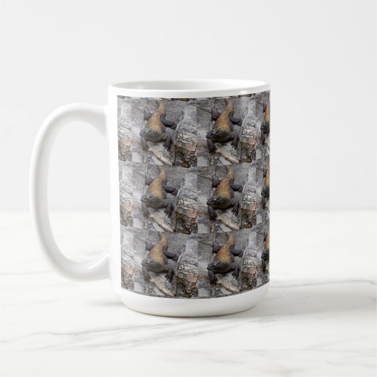 Komodo-Drache Full-Wrap-Muster Kaffeetasse (Links)